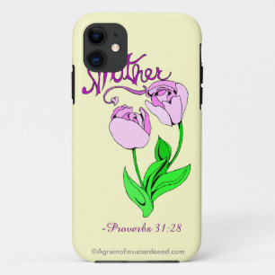 Coque iPhone 11 Proverbes 31 Fête des mères de maman