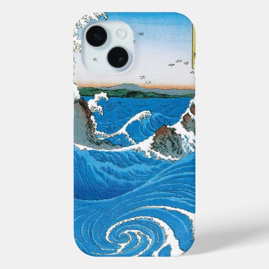 Coques Case-Mate iPhone Province d'Awa, Naruto Whirlpools par Ando Hiroshi (Verso)