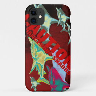 Coques Pour iPhone prudence - requin danger