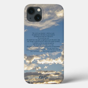 Case-Mate iPhone Case Psaume 23 Belle Bible Verse Custom Christian