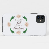 Coques Case-Mate iPhone psaume 33 bonté (Dos (Horizontal))
