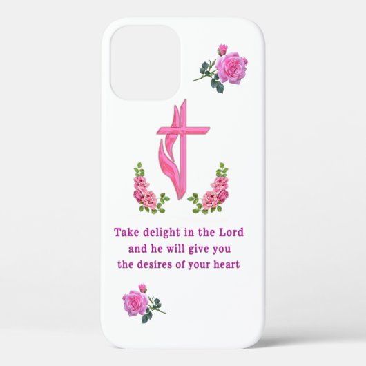Coques Case-Mate iPhone Psaumes 37:4 (Verso)