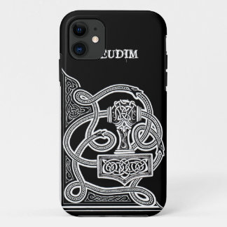 Coque Case-Mate Pour iPhone Pseudim Mjolnir Black