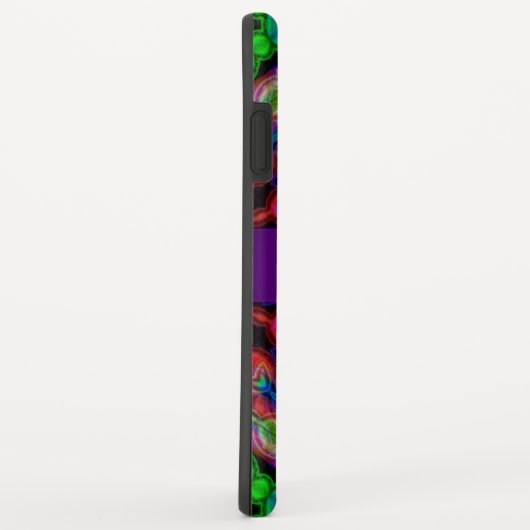 Coques Case-Mate iPhone Psychedelic Batik Monogram iPhone4 Coque-Mate™ (Dos/Droite)