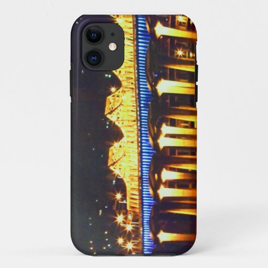 Coques Case-Mate iPhone 🌌 🌉 🌙 Psychedelic City Nightscape Fabrique (Dos)