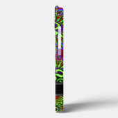 Coques Case-Mate iPhone Psychedelic GOA OM Motif Nom personnalisé (Verso / Gauche)