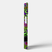 Coques Case-Mate iPhone Psychedelic GOA OM Motif Nom personnalisé (Verso / Droite)