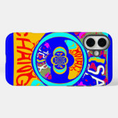 Coques Case-Mate iPhone Psychedelic Groove : Pop Art Énergie Abstraite (Verso (horizontal))
