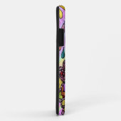 Coques Case-Mate iPhone Psychédélic Rainbow Heart (Dos/Droite)