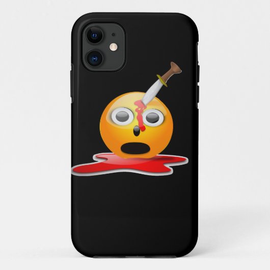 Coques Case-Mate iPhone psycho-émoji (Dos)