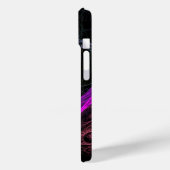 Coques Case-Mate iPhone Psychodelic violet jaune et vert design (Verso / Gauche)