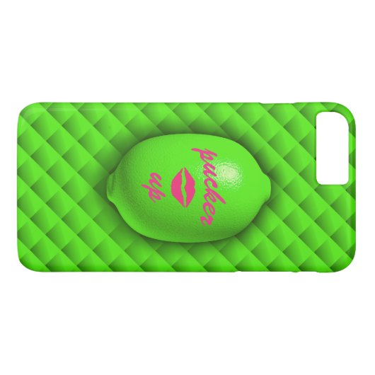 Coques Case-Mate iPhone Pucker Up Lime iPhone 7 (Dos (Horizontal))