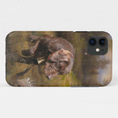 Coques Case-Mate iPhone Pudelpointers, Chasse faisan (Dos (Horizontal))