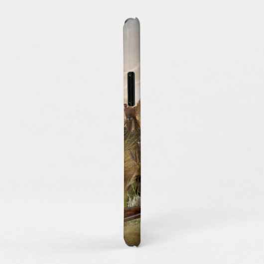Coques Case-Mate iPhone Pudelpointers, Chasse faisan (Dos/Droite)