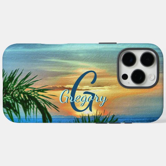Coques Case-Mate iPhone Puerto Sunset 1557 (Verso (horizontal))