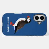 Coques Case-Mate iPhone Puffin de l'Atlantique (Verso (horizontal))