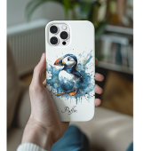 Coques Case-Mate iPhone Puffin Splash, personnalisé