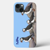 Coques Case-Mate iPhone Puffins de l'Atlantique (Verso)
