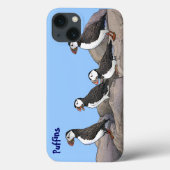 Coques Case-Mate iPhone Puffins de l'Atlantique (Verso)