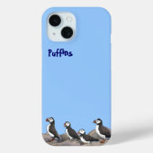 Coques Case-Mate iPhone Puffins de l'Atlantique (Verso)
