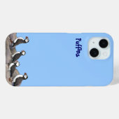 Coques Case-Mate iPhone Puffins de l'Atlantique (Verso (horizontal))