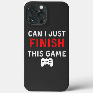 Case-Mate iPhone Case Puis-je juste finir ce jeu, Citation de joueur amu
