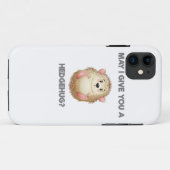 Coques Case-Mate iPhone Puis-Je Vous Donner Un Hérisson (Dos (Horizontal))