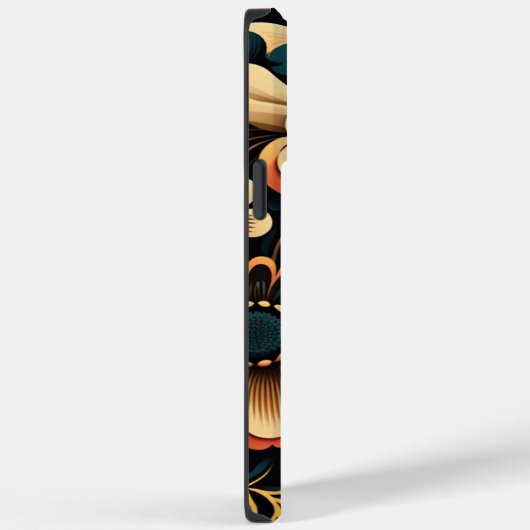 Coques Case-Mate iPhone Puissance de fleur boho rétro (Verso / Droite)