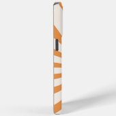 Coques Case-Mate iPhone Puissance des fleurs avec rayons orange psychédéli (Verso / Droite)