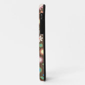 Coques Case-Mate iPhone Puissance des fleurs sombres (Dos/Gauche)