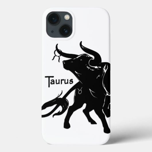 Coques Case-Mate iPhone Puissant Taureau le Taureau Zodiaque (Verso)