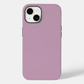 Coques Case-Mate iPhone Puits de mauve solides simples (Verso)