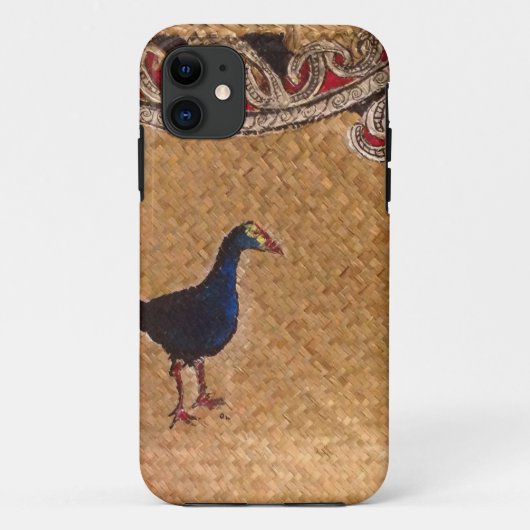Coques Case-Mate iPhone Pukeko de couverture d'Iphone (Dos)