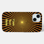Coques Case-Mate iPhone Pulsar fractal (Verso (horizontal))