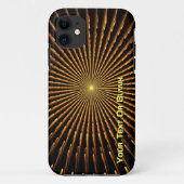 Coques Case-Mate iPhone Pulsar fractal (Dos)