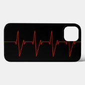 Coques Case-Mate iPhone Pulse de fréquence cardiaque (Verso (horizontal))