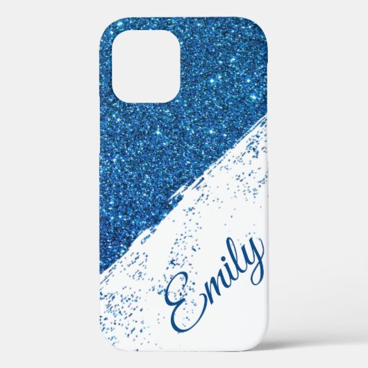 Coques Case-Mate iPhone Pulvérisation de paillettes personnalisée (Verso)