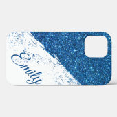 Coques Case-Mate iPhone Pulvérisation de paillettes personnalisée (Verso (horizontal))