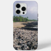 Coques Case-Mate iPhone PunaluGu Plage de sable noir Hawaii Big Island (Verso)