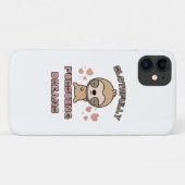 Coques Case-Mate iPhone Punition d'animal de paresse mignon (Dos (Horizontal))