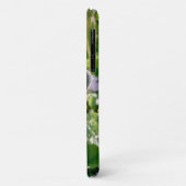 Coques Case-Mate iPhone Puppy de Schnauzer dans un Flowering Garden - (Dos/Gauche)