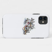 Coques Case-Mate iPhone Pups dalmate couchage (Dos (Horizontal))