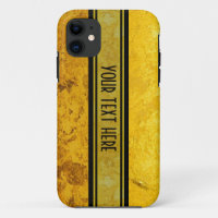 PURE OR motif / feuille d'or + votre texte