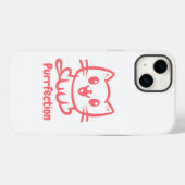 Coques Case-Mate iPhone Purfection, Très Mignonne Chat Anime (Verso (horizontal))