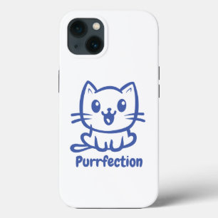 Case-Mate iPhone Case Purfection, Très Mignonne Chat Anime
