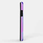 Coques Case-Mate iPhone Purple and Teal Lone Star Quilt (Dos/Droite)