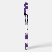 Coques Case-Mate iPhone Purple Black Camouflage Personalized (Verso / Gauche)