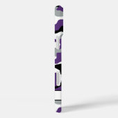 Coques Case-Mate iPhone Purple Black Camouflage Personalized (Verso / Droite)