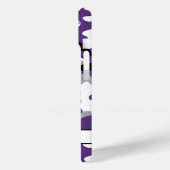 Coques Case-Mate iPhone Purple Black Camouflage Personalized (Verso / Gauche)