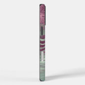 Coques Case-Mate iPhone Purple Bourgogne Aqua Mint Zebra (Verso / Droite)